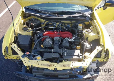 2017 Subaru Brz Series. Yellow из США, поврежденный, VIN JF1ZCAC1XH9601468